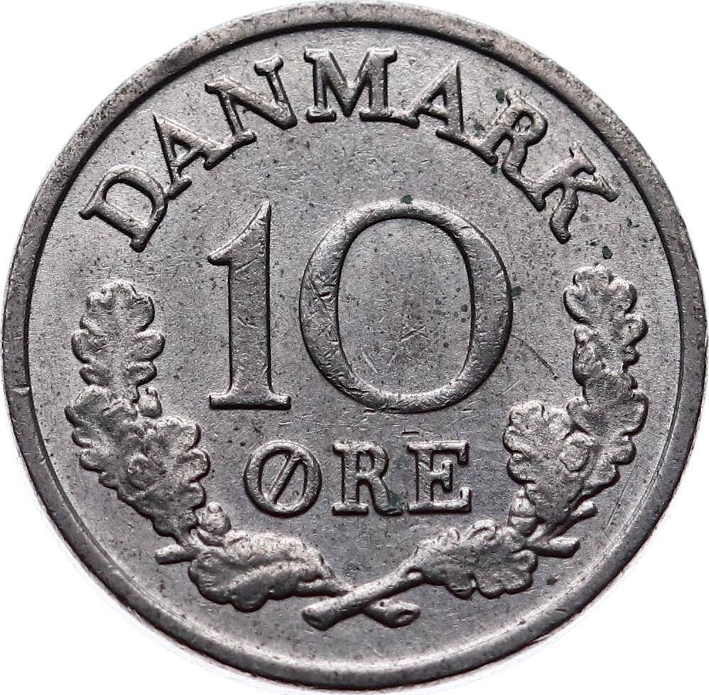 Danimarka 10 Ore 1970 ÇÇT YMP5784 - 1