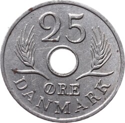 Danimarka 25 Ore 1967 ÇÇT YMP8386 - 1