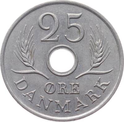 Danimarka 25 Ore 1972 ÇÇT YMP2832 - 1