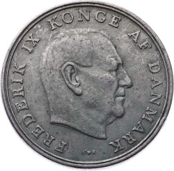 Danimarka 5 Kroner 1961 ÇT+ *Frederik IX* YMP7044 - 2