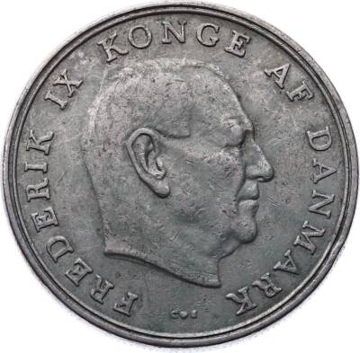 Danimarka 5 Kroner 1961 ÇT+ *Frederik IX* YMP7044 - 2