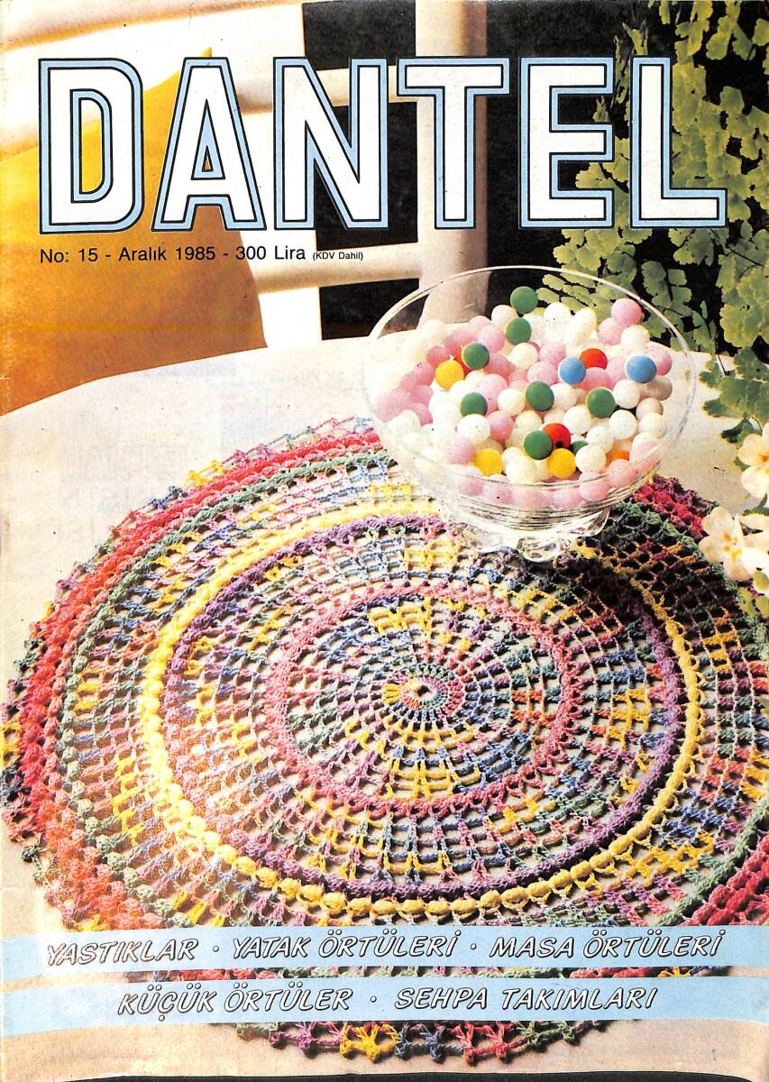 Dantel Dergisi Aralık 1985 Sayı 15 NDR92768 - 1