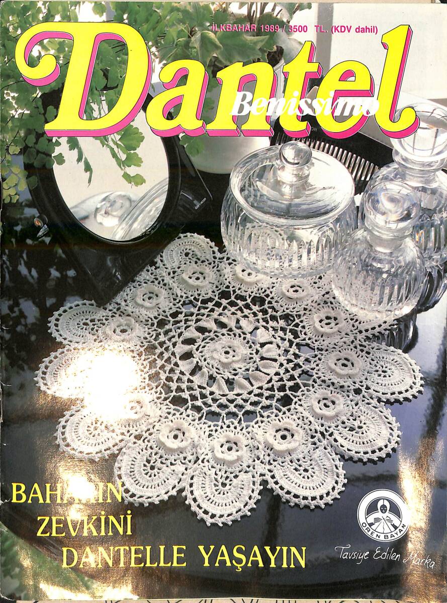 Dantel Dergisi İlkbahar 1989 NDR92769 - 1