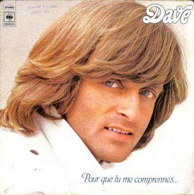 Dave – Pour Que Tu Me Comprennes 1978 France LP (109) PLK17550 - 1