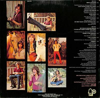 David Cassidy (1972) – Cherish LP (108) PLK17268 - 2