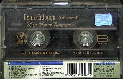 Deniz Erdoğan Ben Sensiz Vurgunum Kaset KST22265 - 2