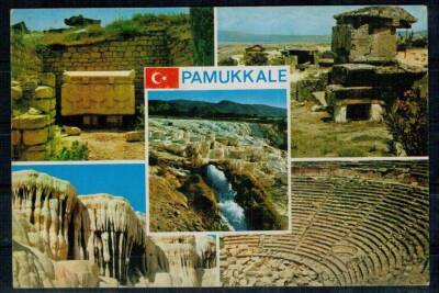 Denizli Pamukkale Kartpostal KRT4070 - 1