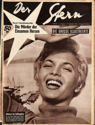 Der Stern 13 September 1953 - Eva Bartok , Ginger Rogers, Königin Elizabet 2, Belgin Doruk NDR84601 - 1