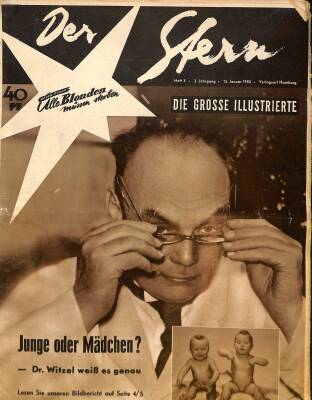 Der Stern 15 Januar 1950 - Dr. Witzel, Maria Romana de Lora NDR84446 - 1