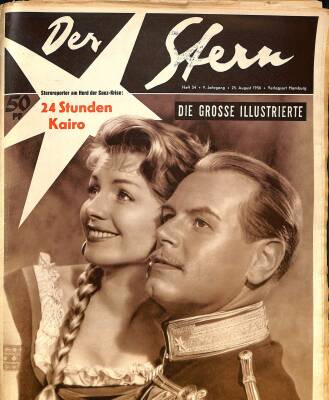 Der Stern 25 August 1956 - Erica Beer, O.W. Fischer, Georg Brock NDR84453 - 1