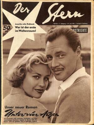 Der Stern 27 Juni 1954 - Maggy Rouff , Prof Nesmejanov NDR83749 - 1