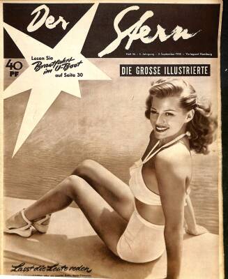 Der Stern - 3 September 1950 - Rita Khan, Keine Grenzen, Astor, Emır NDR84439 - 1