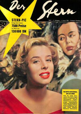 Der Stern 4 Januar 1958 - Natascha Rubanowa , Warner Parker NDR83740 - 1