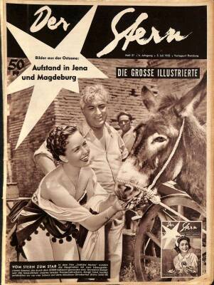 Der Stern 5 Juli 1953 - Margit Saad, ElizabethTaylor, Germaine Damar NDR84607 - 1