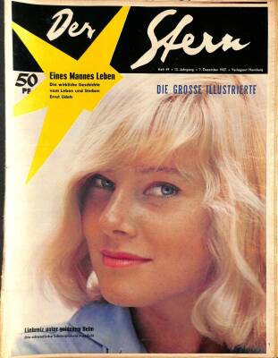 Der Stern 7 Dezember 1957 - Schauspielerin May Britt NDR83836 - 1