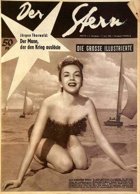 Der Stern 7 Juni 1953 -Maria Sylvia , Virgilio Hilario, Prinzessin Sitah NDR84508 - 1