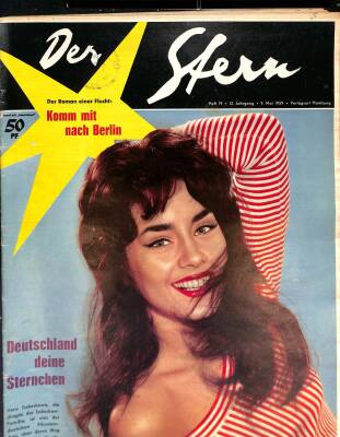 Der Stern 9 Mai 1959 - Vera Tschechowa, Prenses Margaret, Elvis Presley NDR84418 - 1