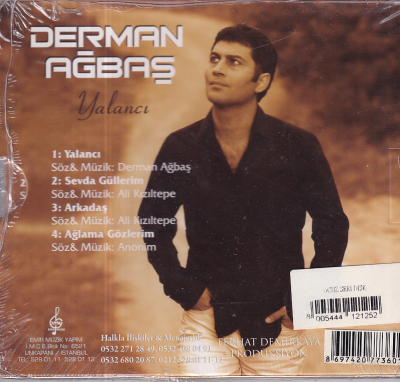 Derman Ağbaş - Yalancı (Sıfır Ürün) CD Müzik CD1293 - 2