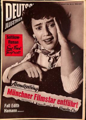 Deutsche Illustrierte 21 August 1954 Nr.34 Fall Edith Hamann NDR40004 - 1