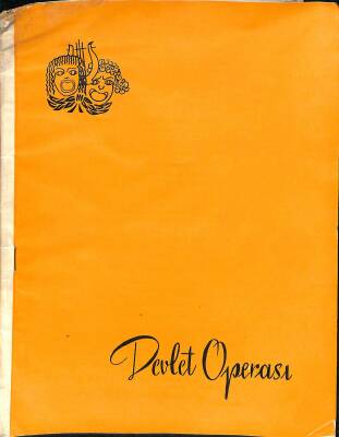 Devlet Operası Aylık Sanat Dergisi 3 Aralık 1958 - Van Gogh Eskiz NDR76917 - 1