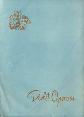 Devlet Operası Aylık Sanat Dergisi Kasım 1958 Sayı 2 NDR79573 - 1