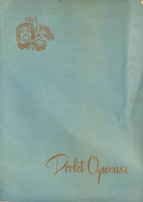 Devlet Operası Aylık Sanat Dergisi Kasım 1958 Sayı 2 NDR79576 - 1