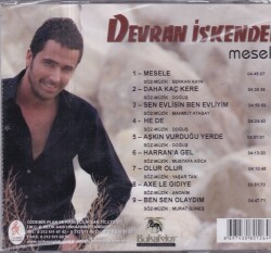 Devran İskender - Mesele (Sıfır Ürün) CD Müzik CD1188 - 2