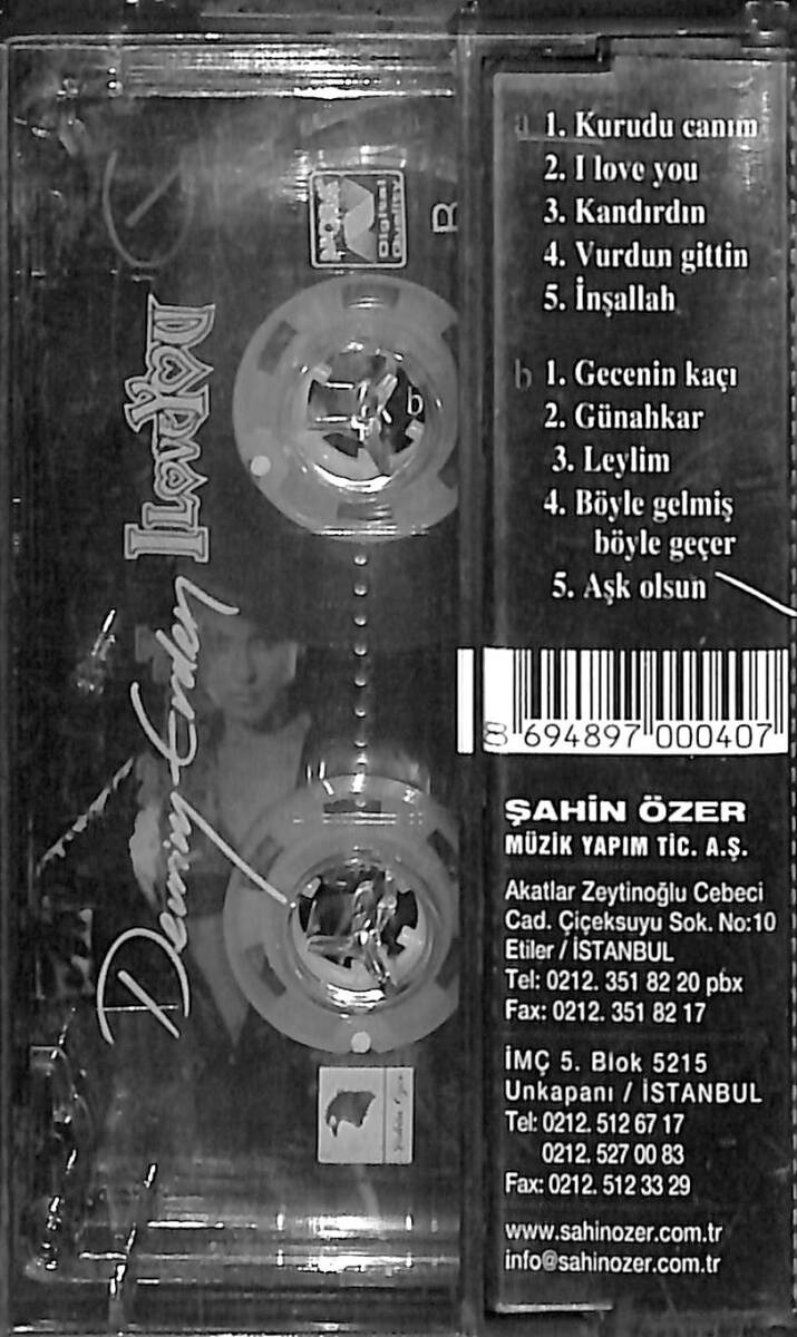 Devrim Erden - I Love You Kaset (İkinci El) KST27415 - 2