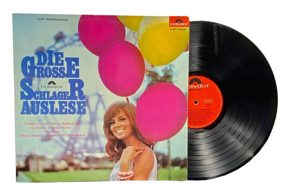 Die Grosse Polydor Schlager Auslese LP Plak (109) PLK12582 - 1