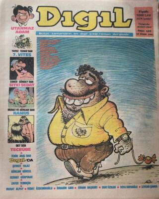 Dıgıl Mizah Dergisi 18 Nisan 1991 Sayı103 NDR16341 - 1