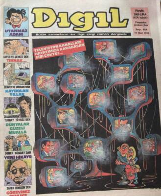 Dıgıl Mizah Dergisi 19 Mart 1992 Sayı151 NDR16339 - 1