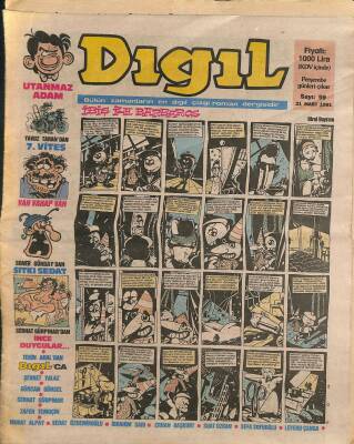 Dıgıl Mizah Dergisi 21 Mart 1991 NDR85032 - 1