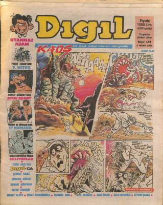 Dıgıl Mizah Dergisi Sayı 101 4 Nisan 1991 NDR85034 - 1