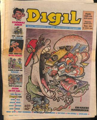 Dıgıl Mizah Dergisi Sayı 104 25 Nisan 1991 NDR85037 - 1