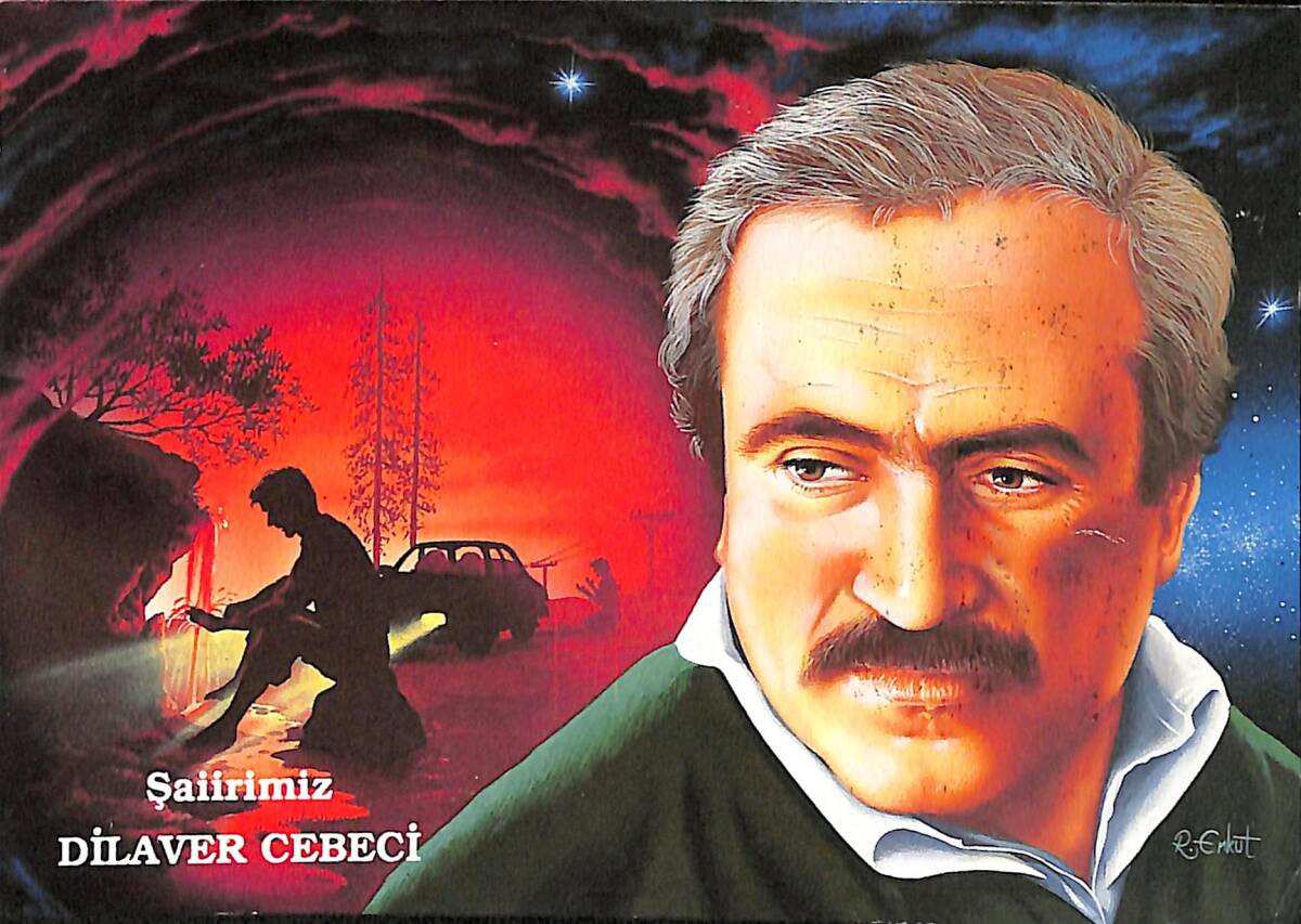 Dilaver Cebeci Kartpostal (Küçük Boy) KRT22538 - 1