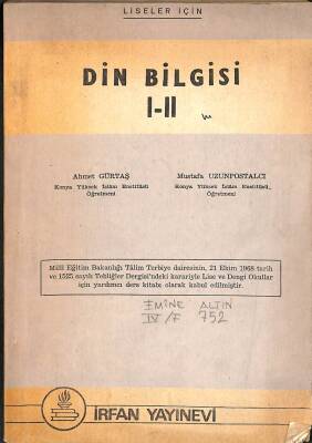 Din Bilgisi I-II KTP2427 - 1