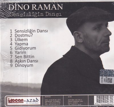 Dino Raman - Sensizliğin Dansı (Sıfır Ürün) CD Müzik CD1292 - 2