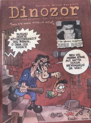 Dinozor Mizah Dergisi 7 Mayıs 1998 Sayı41 NDR16358 - 1