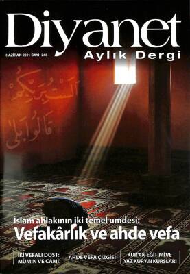 DİYANET AYLIK DERGİ SAYI246 HAZİRAN 2011 KTP3344 - 1