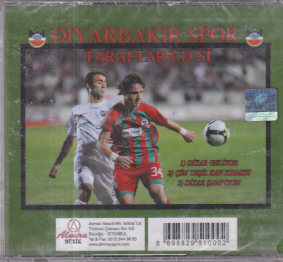 Diyarbakır Spor Taraftar CD`si (Sıfır Ürün) CD Müzik CD1310 - 2