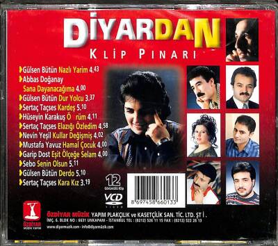 Diyardan Klip Pınarı (Sıfır Ürün) CD Müzik CD2205 - 2