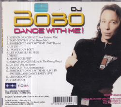 Dj Bobo *Dance With Me! * ( İkinci El ) CD Müzik CD1469 - 2