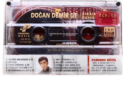 Doğan Demir - *Git* Kaset KST5858 - 4