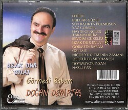 Doğan Demirtaş *Uzak Dur Evlat - Görmedi Babam* ( İkinci El ) CD Müzik CD1789 - 2