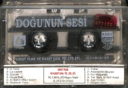 Doğunun Sesi Kaset KST19308 - 2