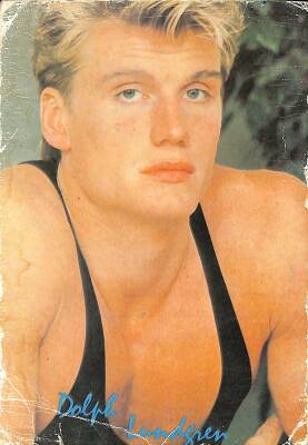 Dolph Lundgren Kartpostal KRT19080 - 1