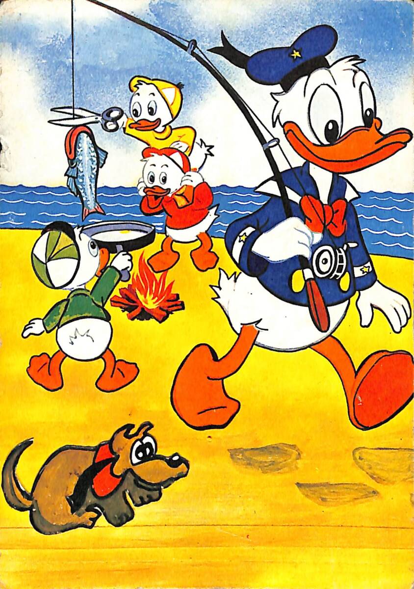 Donald Duck Kartpostal (Küçük Boy) KRT22247 - 1