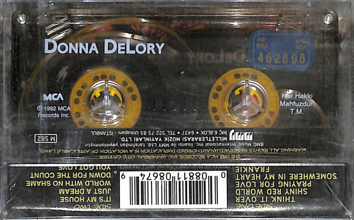 Donna DeLory - Side One Kaset (Mavi Bandrol - Sıfır) KST27067 - 2