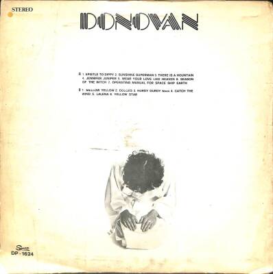 Donovan (1977 - Turkey) – Greatest Hits LP (109) PLK17231 - 2