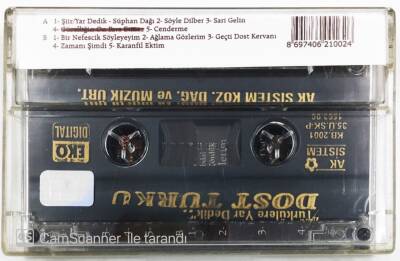 Dost Türkü *Türkülere Yar Dedik* Kaset KST9520 - 2